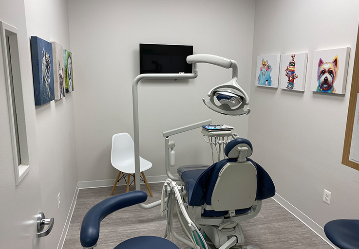 Dental exam room